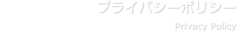 プライバシーポリシー