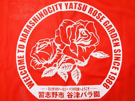 赤いバラの花をイメージ(通常ビブスNo.809)